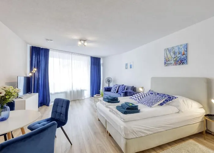 Relax-Apartment Mit Indoor-Pool, Fitness Und Netflix Am Bodensee